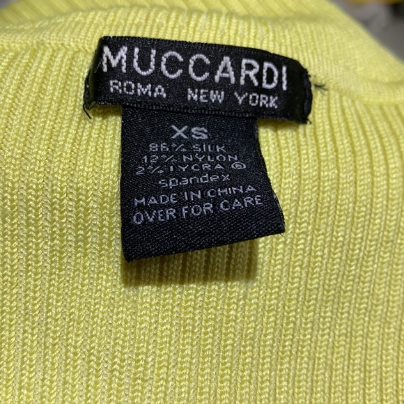 Vintage Silk Blend Ribbed Sleeveless Cowl Neck Top - Picture 6 of 7